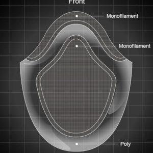 Mono / Poly Perimeter Hair System 10"x8"